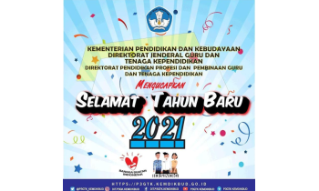 Selamat tahun baru 2021